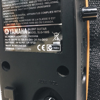 【さらにお値下げしました】YAMAHAサイレントギター　SLG-100S