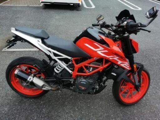KTM duke390 20年式3000km 車検R5年6月　バイク本体　オートバイ車体　中古車　バイク中古