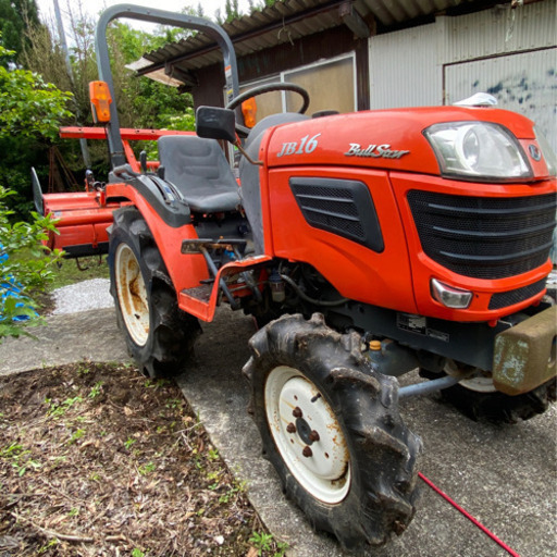 中古品 KUBOTA クボタ JB16 BULL STAR トラクター 16馬力 整備済み
