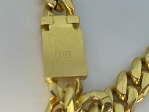 ★18金★ ネックレス　アクセサリー　18KYG 750 貴金属　重さ160g ！　格安！大切に使ってくださる方お願いします。