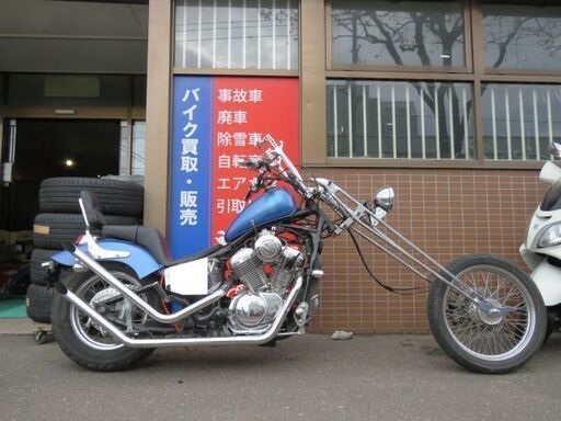 □HONDA STEED 400 MC26 ホンダ スティード400 ロングフォーク 400cc