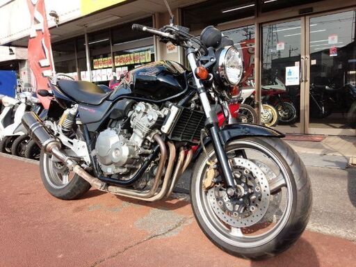 NO.3803　ＣＢ４００ＳＦＶ ＲＥＶＯ　ＶＴＥＣ（可変バルブシステム）　ＦＩ車　無限ＭＵＧＥＮマフラー付き　ブラック　☆彡