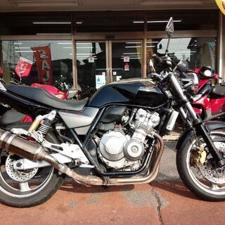 NO.3803　ＣＢ４００ＳＦＶ ＲＥＶＯ　ＶＴＥＣ（可変バルブシステム）　ＦＩ車　無限ＭＵＧＥＮマフラー付き　ブラック　☆彡 NO.3803 CB400SFV REVO VTEC（可変バルブシステム