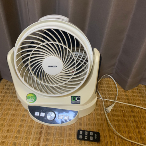 サーキュレーター　扇風機　リモコン付　上下・左右首振り