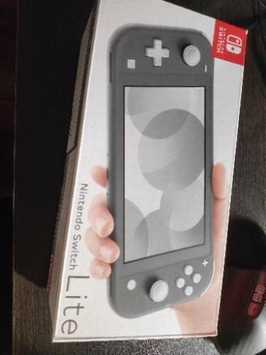 （訳あり）新品同様ニンテンドーSwitchライトグレー