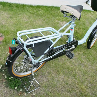 【交渉中の為取り置き中】親子乗り自転車　2019年購入！らくらくハンドルシステム付き！！