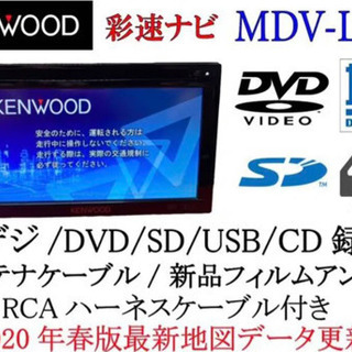 【ネット決済・配送可】KENWOOD 彩速ナビ　MDV-L300...