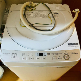2017年 SHARP 洗濯機 6kg