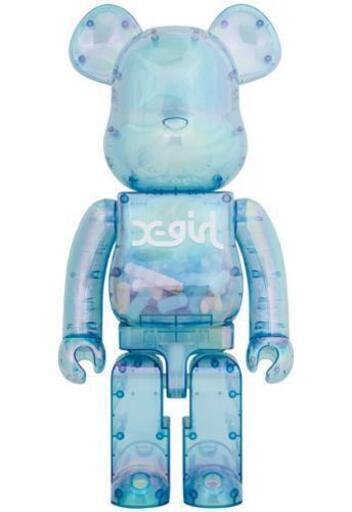 BE@RBRICK X-girl 2021 1000％  エックスガール ベアブリック