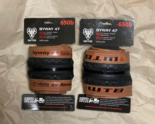 WTB BYWAY 650b×47 2本セット MTB WTB Byway TCS Tanwall