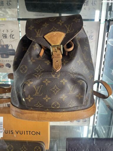 LOUIS VUITTON　他社よりも高く買取致します！！　LOUIS VUITTON 　リュック　モノグラム　M51137 　程度BC　モンスリ