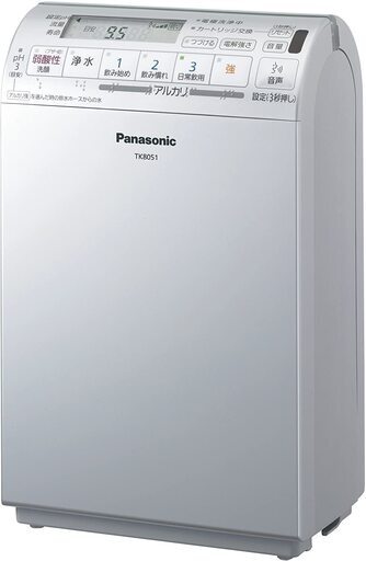 【動作確認済：値引き相談可】パナソニック アルカリイオン整水器 TK8051P-S
