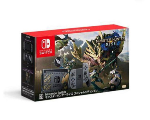 【新品】 ニンテンドースイッチ　Nintendo Switch スイッチ 本体　モンスターハンターライズ　同梱版