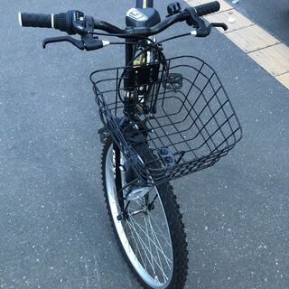 ★中古・美品★サイクルあさひ　サイバーギミック24インチ自転車　子供用