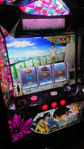 直接引き取り限定 スロ 実機 偽物語 オプション多数 (配信+超詳細