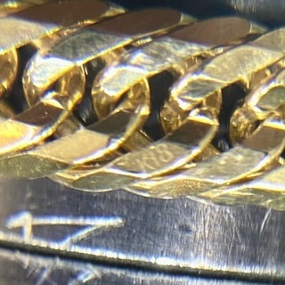 中古品】K18 12面トリプル 喜平リング 2.7g 15.5号［20］ | w2