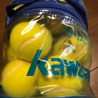KAWASAKI テニスボール　12球　USED品