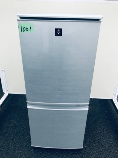 1001番シャープ✨ノンフロン冷凍冷蔵庫✨SJ-PD14W-S‼️