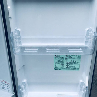 ①✨2019年製✨822番 三菱✨ノンフロン冷凍冷蔵庫✨MR-P15D-B‼️
