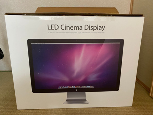 Apple LED Cinema Display MC007J/A [27インチ] 値下げしました！