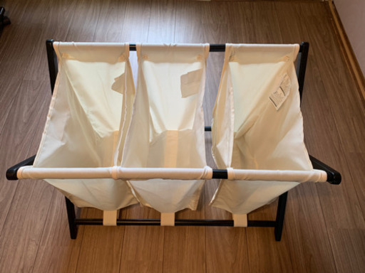 お値下げ！IKEA イケア ☆ ランドリーラック？ ゴミ箱？ ☆ 折り畳み式