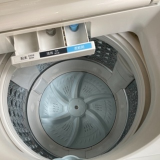 RKGSE-538】特価！東芝/7kg/全自動洗濯機/AW-7D6/中古/2017年製/当社