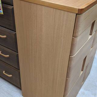 ✨おすすめ品✨】マルヨシ民芸家具 5段チェスト 幅74.5cm×奥行45cm