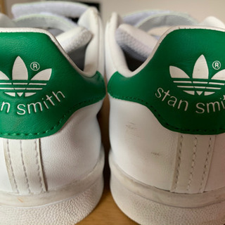 【ネット決済】adidas stan Smith 緑　20センチ