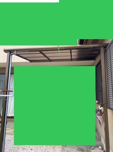 玄関サンシェイド