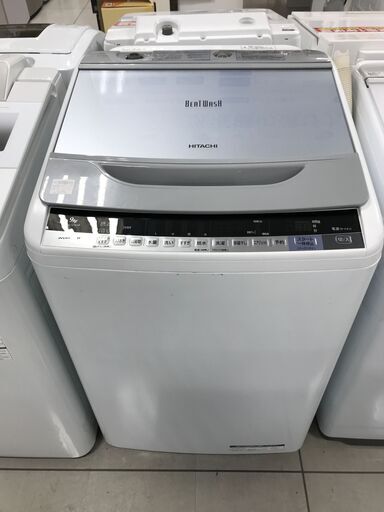 6か月間動作保証付き　HITACHI　全自動洗濯機　9.0kg　2016年製【トレファク南柏店】