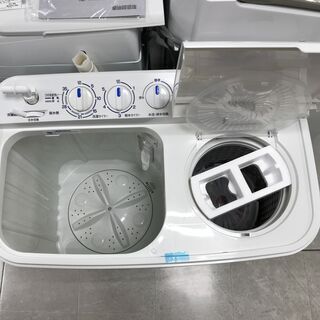 1年間動作保証付き YAMADA 2曹式洗濯機 5.5kg 2021年製【