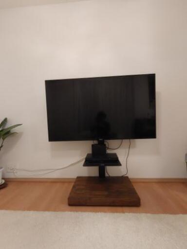 【22日引き取り可能者決定→以降はキャンセル待ち】大画面　液晶テレビ　2K　55型　Hisense　壁掛け風