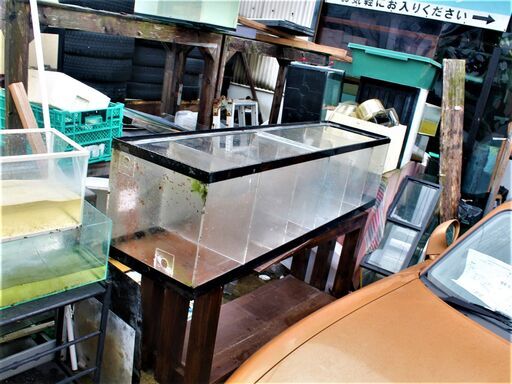 180×45×h45 ダム式アクリル濾過槽 - 鹿児島県の家具