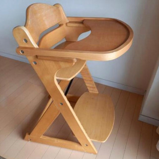 【お引き渡し決定しました】木製　幼児用のチェア、椅子