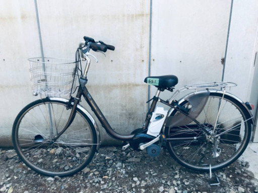①681番  電動自転車✨ Panasonic ビビ ENE632‼️