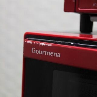 hレッド/ブラック家電3点セット 冷蔵庫110L/オーブンレンジ/オーブン