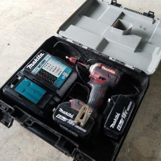 電動工具値下げ中⤵️Makita18V. 6.0Aインパクトドライバー