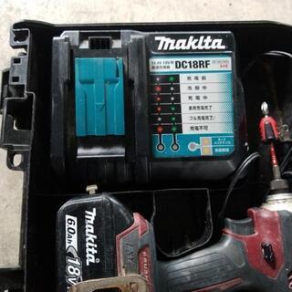電動工具🔧値下げ中💴⤵️Makita18V. 6.0Aインパクトドライバー