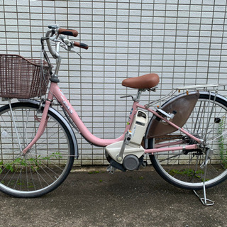 決まりました。YAMAHAピンクの電動自転車