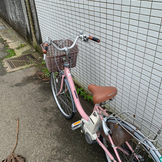 決まりました。YAMAHAピンクの電動自転車