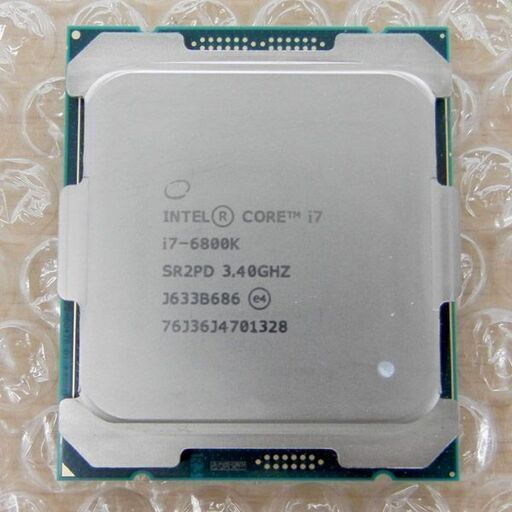 CPU intel インテル core i7 6800k 3.40GHz i7-6800K ジャンク品 札幌 西野
