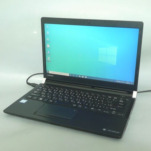 1台限定 送料無料 ノートパソコン 中古良品 Windows10 13.3型 東芝 R73/T 第6世代Core i3 8GB SSD-128G 無線 Bluetooth webカメラ Office済