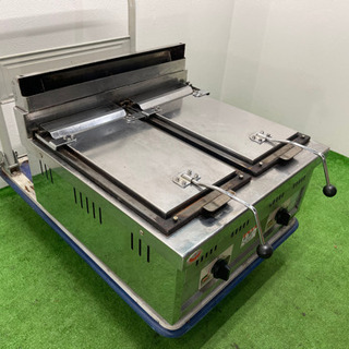 マルゼン/Ｍａｒｕｚｅｎ　業務用　ギョーザ焼き機器　2連　都市ガス用　２０１７年製　店舗　飲食店　ＭＧＺ－０６６Ｗ マルゼン/Maruzen 業務用 ギョーザ焼き機器 2連 都市ガス用