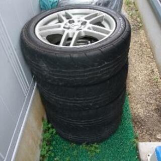 ヨコハマ アドバン ネオバ185/55R15＋マーチ12SR後期ホイール