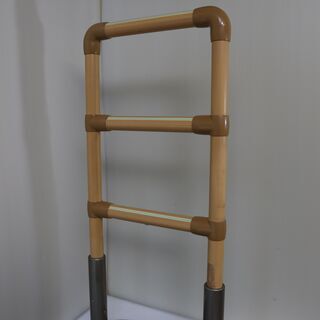 美品 介護用品 矢崎工業 立ち上がり補助器具 自立式手摺 たちあっぷ CKA-02 手すり 立ち上がり手すり