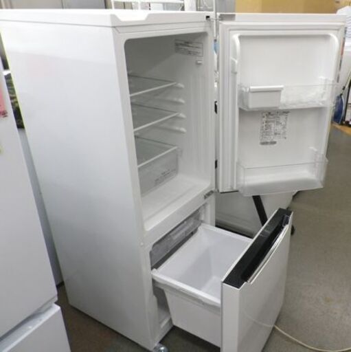 西岡店 2ドア冷蔵庫 150L 2017年製 ハイセンス HR-D15A ホワイト