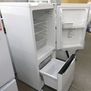西岡店 2ドア冷蔵庫 150L 2017年製 ハイセンス HR-D15A ホワイト 