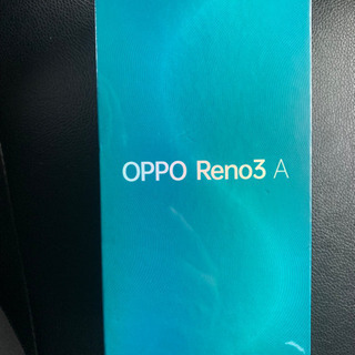 【ネット決済】新品　SIMフリー　OPPO Reno3A