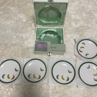 香蘭社 高価な小皿5枚セット