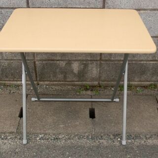 取引中 Mr Max折りたたみテーブル折りたたみ椅子セット まるちゃん 野芥の家具の中古あげます 譲ります ジモティーで不用品の処分